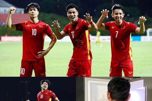 Hành động 'đặc biệt' của HLV Kiatisak khi chứng kiến Công Phượng tỏa sáng