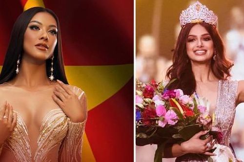 Kim Duyên đăng đàn chúc mừng tân Hoa hậu Hoàn vũ 2021 sau khi dừng chân ở top 16
