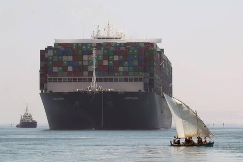 Kênh Suez phát cảnh báo khẩn cấp 'đón' siêu tàu Ever Given trở lại lần đầu tiên