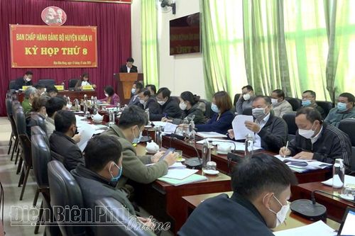 Hội nghị lần thứ 8, Ban Chấp hành Đảng bộ huyện Điện Biên Đông khóa VI