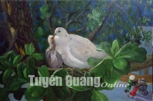 Tuyên Quang có 17 tác phẩm được trưng bày tại triển lãm mỹ thuật