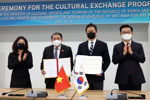 Tăng cường hợp tác văn hóa, thể thao, du lịch Việt Nam - Hàn Quốc