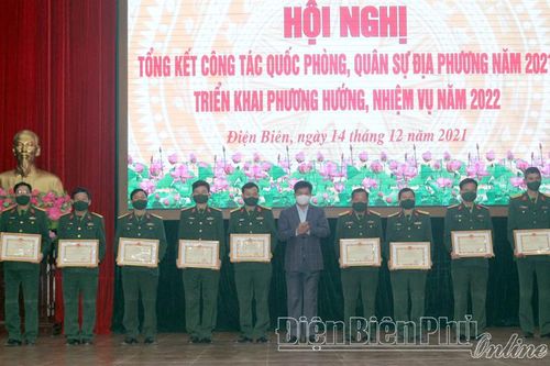 Tổng kết công tác quốc phòng – quân sự địa phương năm 2021