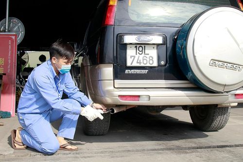 Kiểm soát khí thải của các phương tiện khi tham gia giao thông