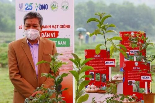 OMO trao tặng 40.000 banh hạt giống cho rừng phòng hộ Việt Nam