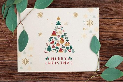 Hướng dẫn cách làm thiệp Giáng sinh handmade