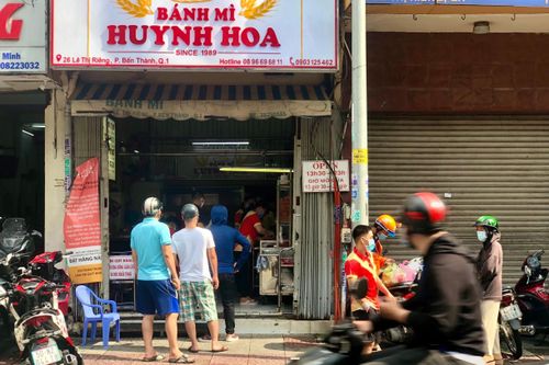 Tiệm bánh mì vừa tách ra từ thương hiệu Huỳnh Hoa ở TP.HCM