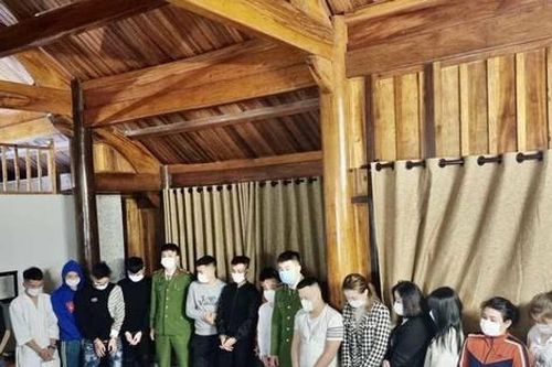 16 nam nữ 'mở tiệc' ma túy trong khu nghỉ dưỡng