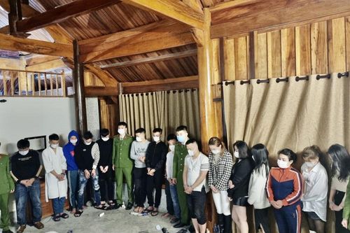 16 nam nữ thuê phòng nghỉ tại Quỳnh Viên Resort mở tiệc ma túy