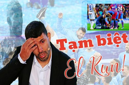 Ngôi sao tiền đạo người Argentina Sergio Aguero giã từ sự nghiệp với giấc mơ bóng đá