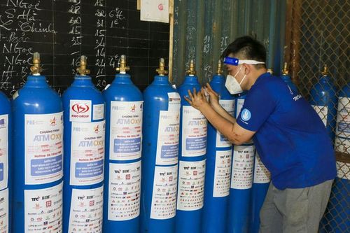 Tăng cường sản xuất, cung ứng ô xy y tế phục vụ phòng, chống dịch