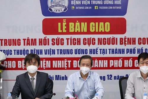 TP.HCM tiếp nhận Trung tâm ICU từ Bệnh viện TW Huế