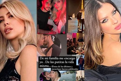 Vợ Icardi 'dằn mặt' tình địch