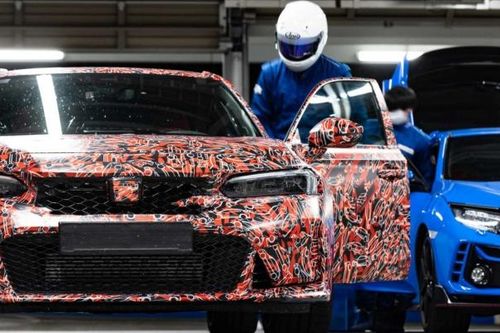 Honda Civic Type R 2022 lộ diện trên đường đua Suzuka