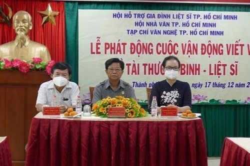Phát động cuộc thi viết về đề tài Thương binh, Liệt sĩ
