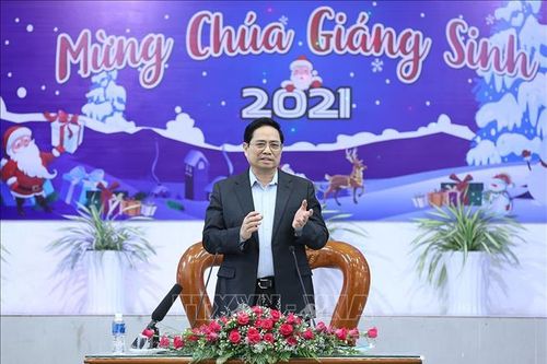 Thủ tướng chúc mừng Noel 2021 các chức sắc, đồng bào Công giáo tại Bà Rịa - Vũng Tàu