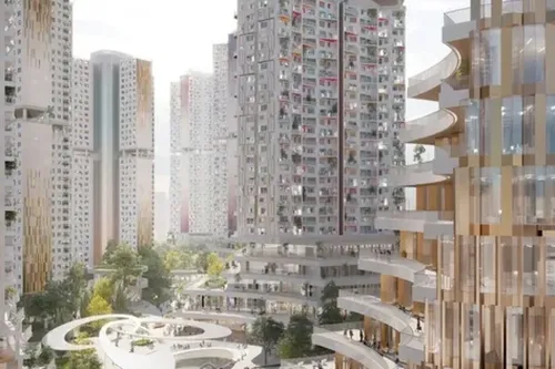 Thành phố không ô tô, mọi tiện ích chỉ trong vòng 10 phút đi bộ