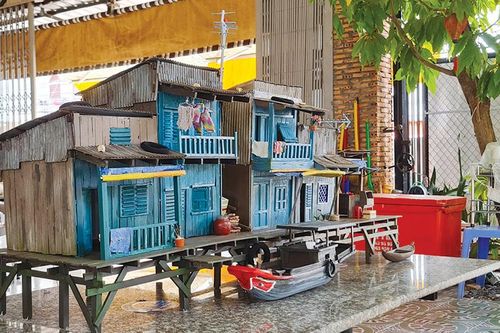 Nét quê thu nhỏ qua mô hình tiểu cảnh