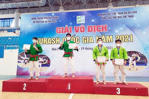 Giải VĐQG Kurash năm 2021: Đồng Nai giành được 1 HCV, 1 HCB