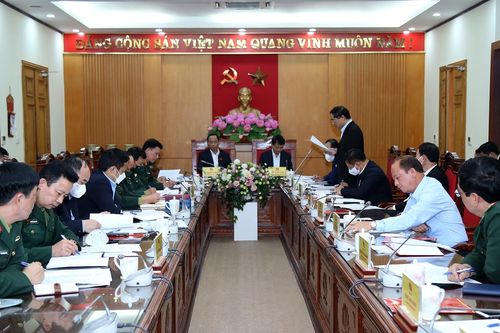 Đoàn công tác của Quốc hội làm việc với Tỉnh ủy Lào Cai