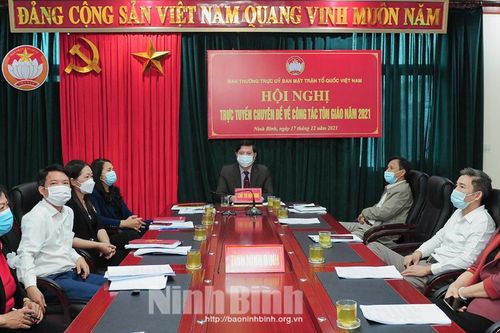 Tập huấn chuyên đề về công tác tôn giáo năm 2021