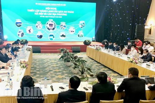 Ninh Bình tham dự 'Thiết lập hành lang Du lịch An toàn Hà Nội và các địa phương'