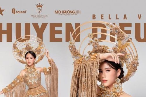 'Việt Nam - Rừng vàng biển bạc' của NTK Việt Hùng đoạt giải tại đấu trường Quốc tế