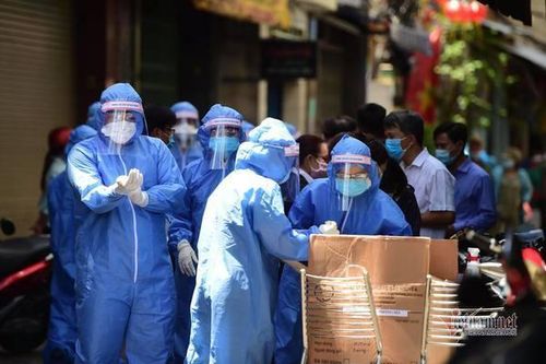 Hà Nội thêm 1.412 ca Covid-19, Ba Đình và Nam Từ Liêm dẫn đầu số mắc mới