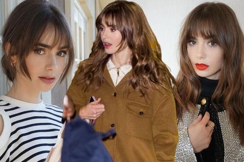 Nữ chính 'Emily ở Paris' trẻ hơn cả chục tuổi khi cắt tóc mái
