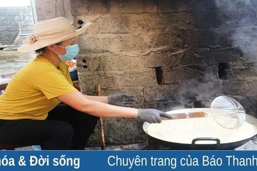 Bánh nhãn truyền thống Hồi Xuân nhộn nhịp vào tết