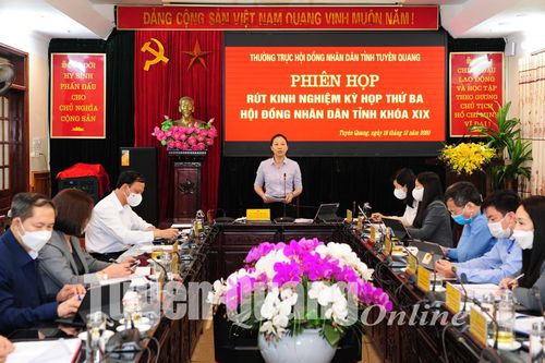 Kỳ họp thứ 3 HĐND tỉnh thành công tốt đẹp
