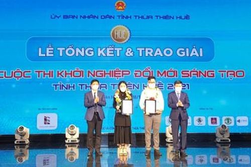 Kinh tế Khởi nghiệp Trao giải thưởng Cuộc thi Khởi nghiệp đổi mới sáng tạo