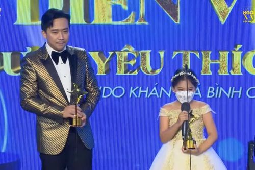 Ngôi Sao Xanh 2021: Trấn Thành cảm ơn sao nhí 'nương tay' để mình nhận giải Diễn viên được yêu thích nhất
