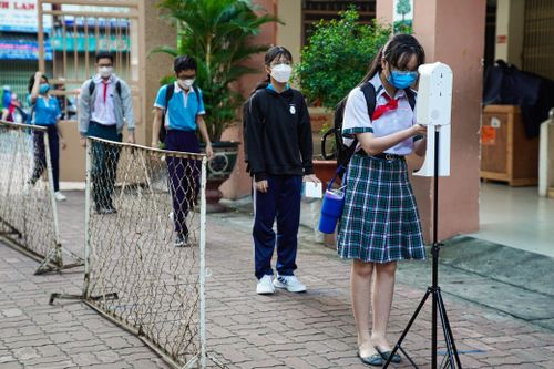 TP.HCM ghi nhận 34 F0 trong trường sau một tuần cho học sinh đến lớp