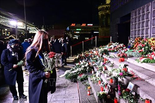 Đức tưởng niệm các nạn nhân trong vụ tấn công chợ Giáng sinh 5 năm trước ở Berlin