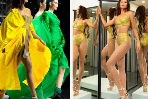 H'Hen Niê mặc 1 bộ nhưng 'bóc' từ từ thành 4 bộ khác nhau, outfit cuối 'đốt mắt' người xem