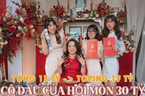 Đi lấy chồng, cô dâu nhận của hồi môn 'sương sương' 30 tỷ