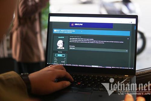 Hack công khai lên mạng dữ liệu được cho là của người dùng Bkav