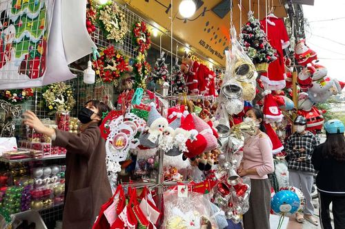 Ảm đạm thị trường đồ trang trí dịp Lễ Noel