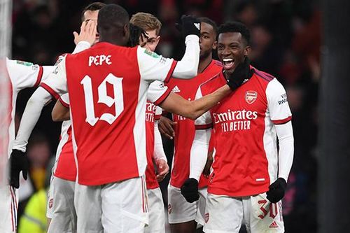 Arsenal vào bán kết Cúp Liên đoàn Anh nhờ hat-trick của sao trẻ