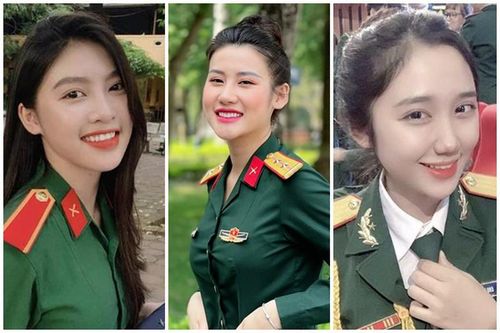 Dàn 'hot girl quân nhân' xinh đẹp, nổi tiếng trên mạng xã hội