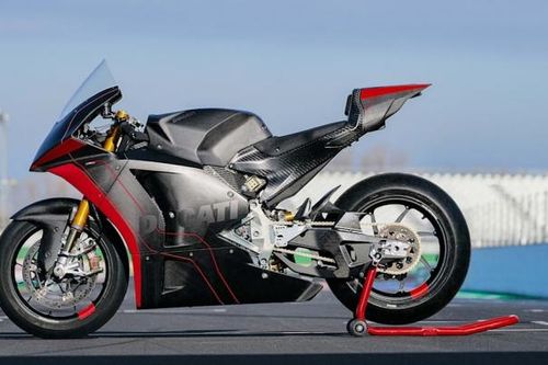 Xe đua điện Ducati MotoE V21L chính thức lộ diện