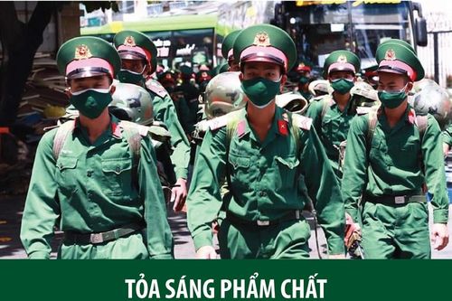 Tỏa sáng phẩm chất 'Bộ đội Cụ Hồ' trong phòng, chống đại dịch COVID-19