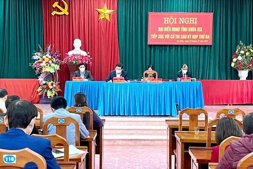 Đại biểu HĐND tỉnh tiếp xúc cử tri tại huyện Phù Ninh