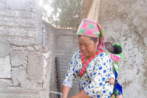 Nước sạch về bản Mông