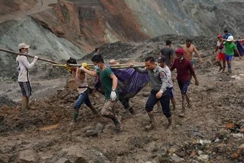Myanmar: Lở đất nghiêm trọng, ít nhất 80 người mất tích