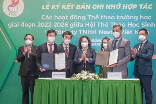 Nestlé Việt Nam đồng hành cùng hoạt động thể thao trường học giai đoạn 2022-2026