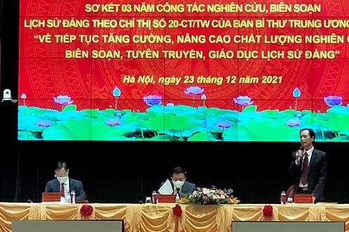 Nâng cao chất lượng nghiên cứu, biên soạn, tuyên truyền, giáo dục lịch sử Đảng