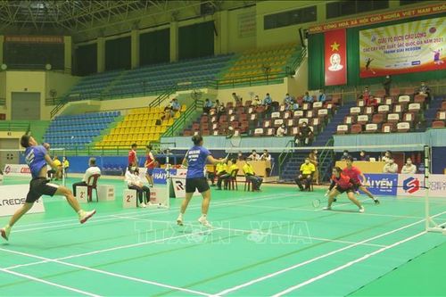 Khai mạc Giải Cầu lông Các cây vợt xuất sắc quốc gia năm 2021