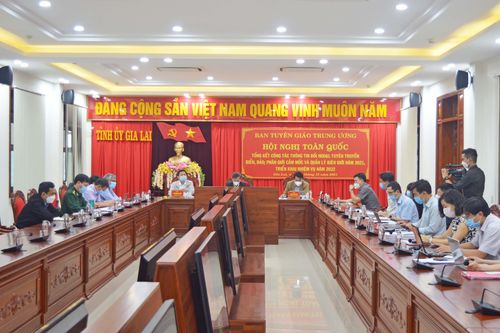 Tổng kết công tác thông tin đối ngoại, tuyên truyền biển, đảo và phân giới cắm mốc